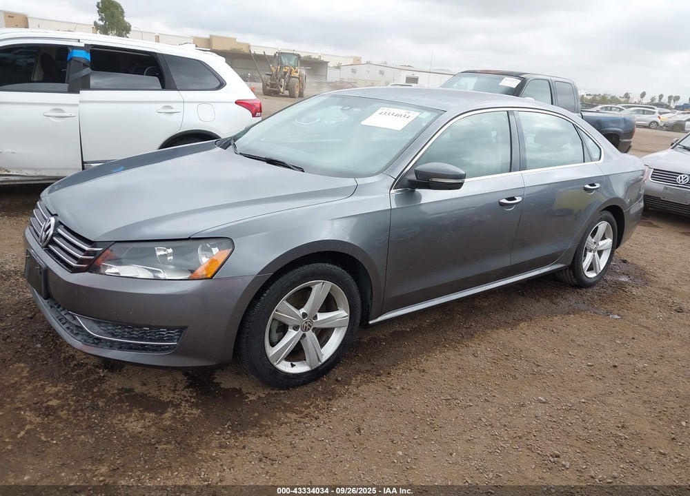 2014 VOLKSWAGEN PASSAT 1.8T SE VIN: 1VWBT7A34EC032986