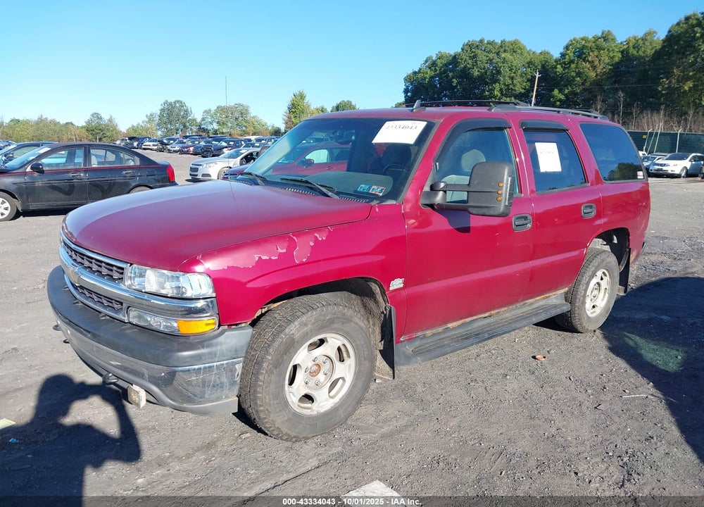 2006 CHEVROLET TAHOE LS VIN: 1GNEK13T56R110789
