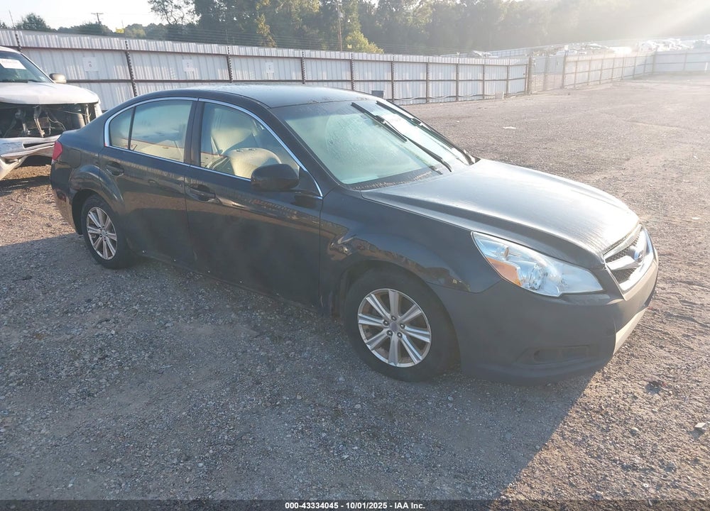 2010 SUBARU LEGACY 2.5I PREMIUM VIN: 4S3BMCC69A3240209