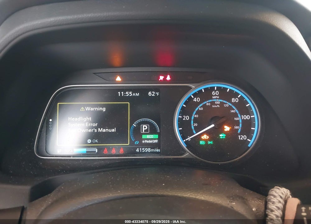 2023 NISSAN LEAF VIN: 1N4CZ1CV2PC552209
