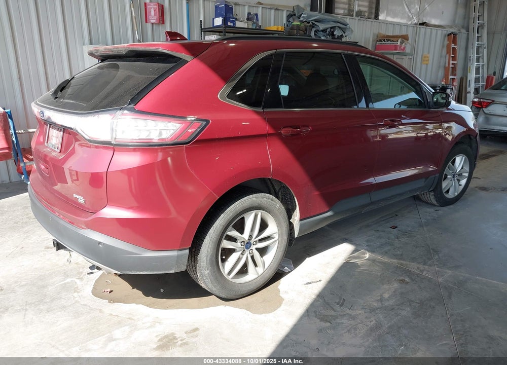 2015 FORD EDGE VIN: 2FMTK4J81FBB48762