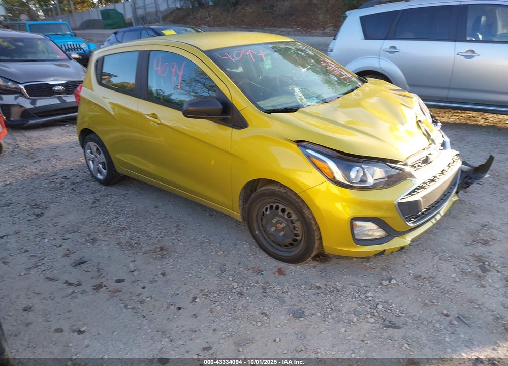 2022 CHEVROLET SPARK FWD LS AUTOMATIC VIN: KL8CB6SAXNC014924