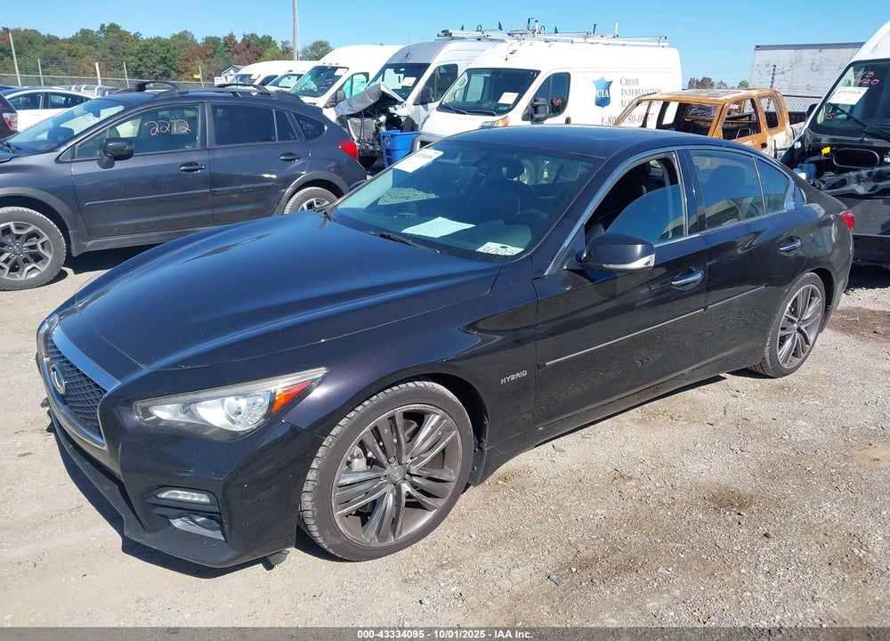 2015 INFINITI Q50 HYBRID PREMIUM/SPORT VIN: JN1AV7AR4FM850455