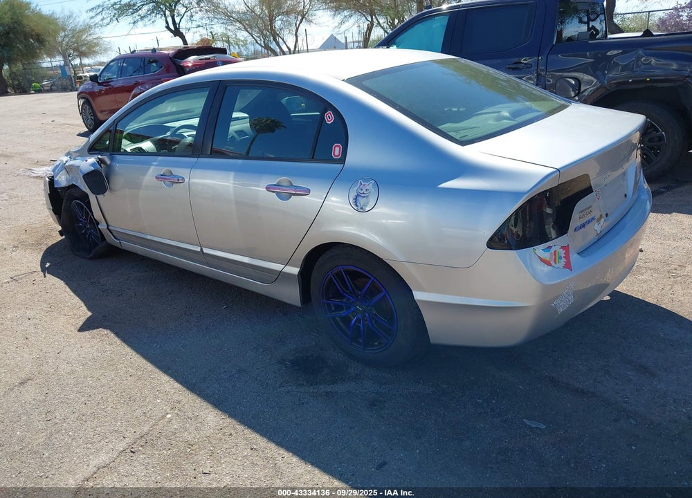 2006 HONDA CIVIC LX VIN: 1HGFA165X6L084840