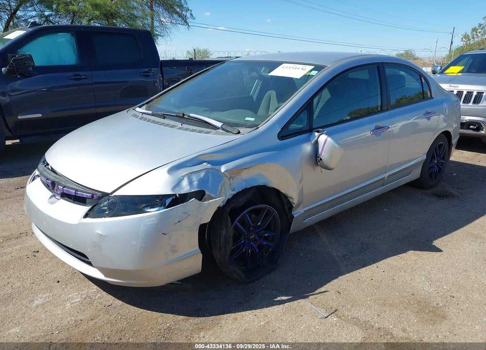 2006 HONDA CIVIC LX VIN: 1HGFA165X6L084840