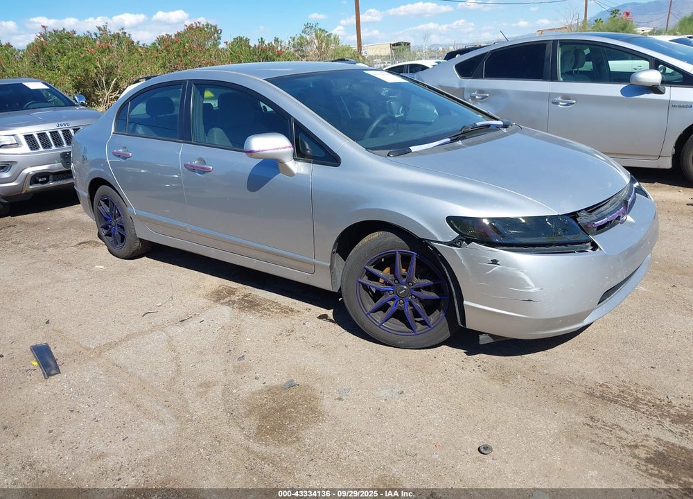 2006 HONDA CIVIC LX VIN: 1HGFA165X6L084840