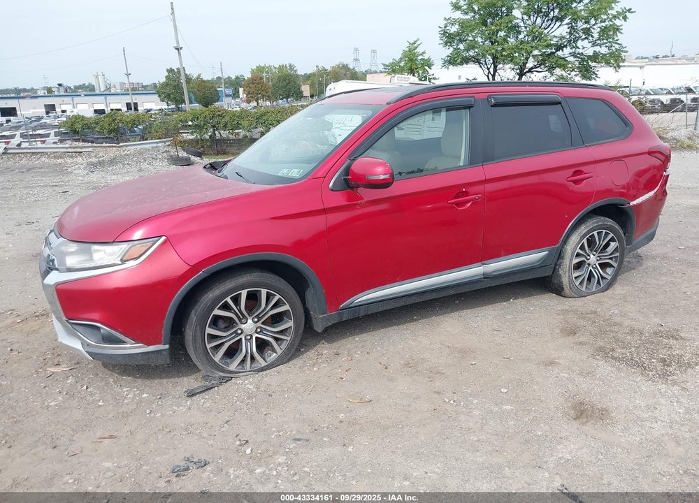 2016 MITSUBISHI OUTLANDER VIN: JA4AZ3A30GZ007034