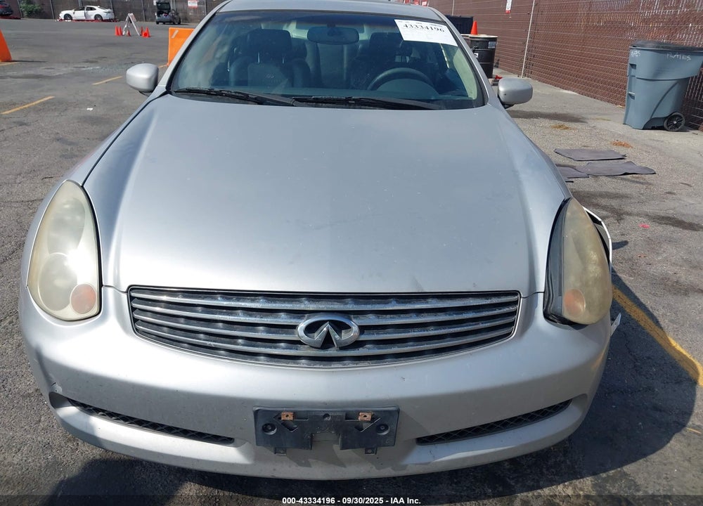 2003 INFINITI G35 BASE W/LEATHER VIN: JNKCV54E83M211766