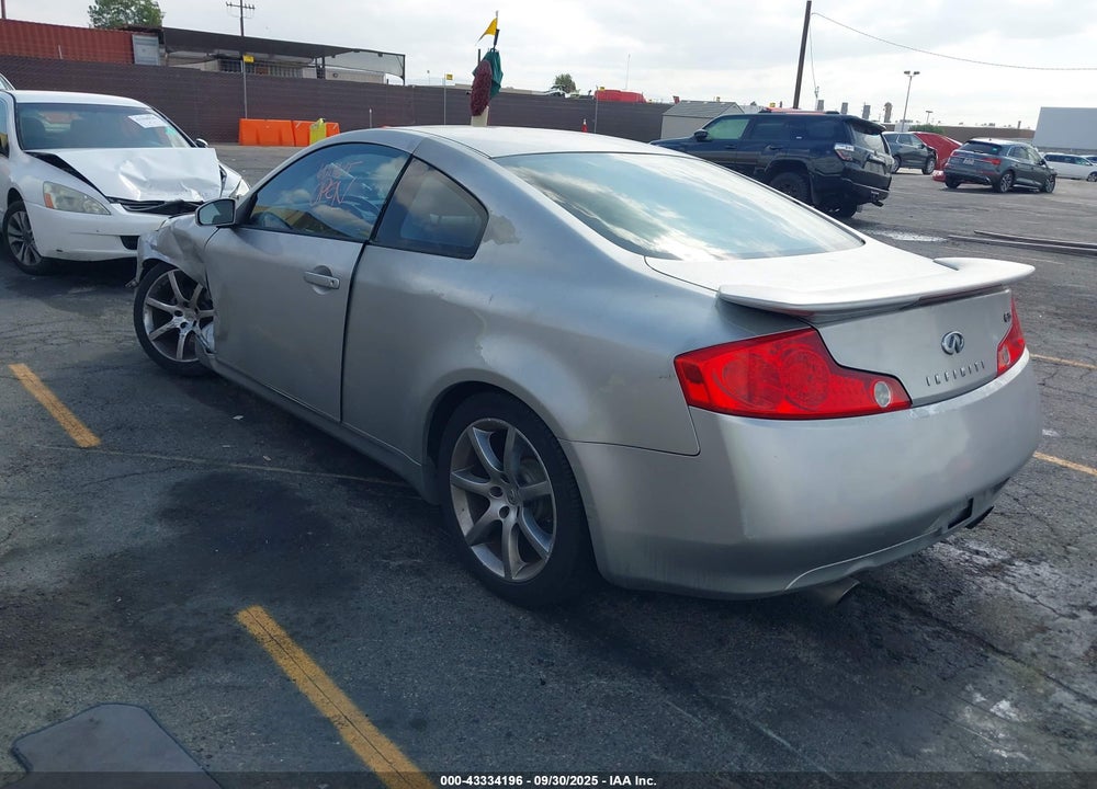2003 INFINITI G35 BASE W/LEATHER VIN: JNKCV54E83M211766