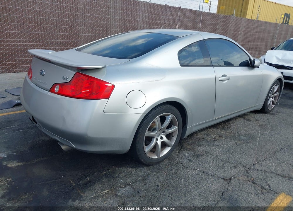 2003 INFINITI G35 BASE W/LEATHER VIN: JNKCV54E83M211766
