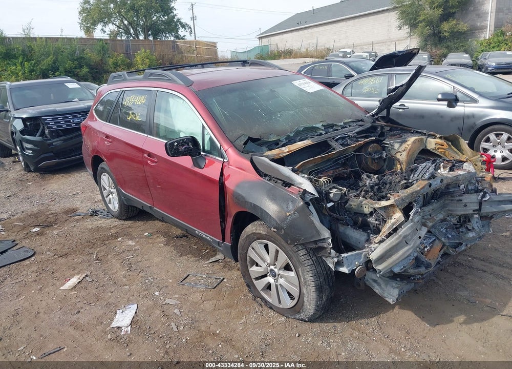 2018 SUBARU OUTBACK 2.5I PREMIUM VIN: 4S4BSACCXJ3214567