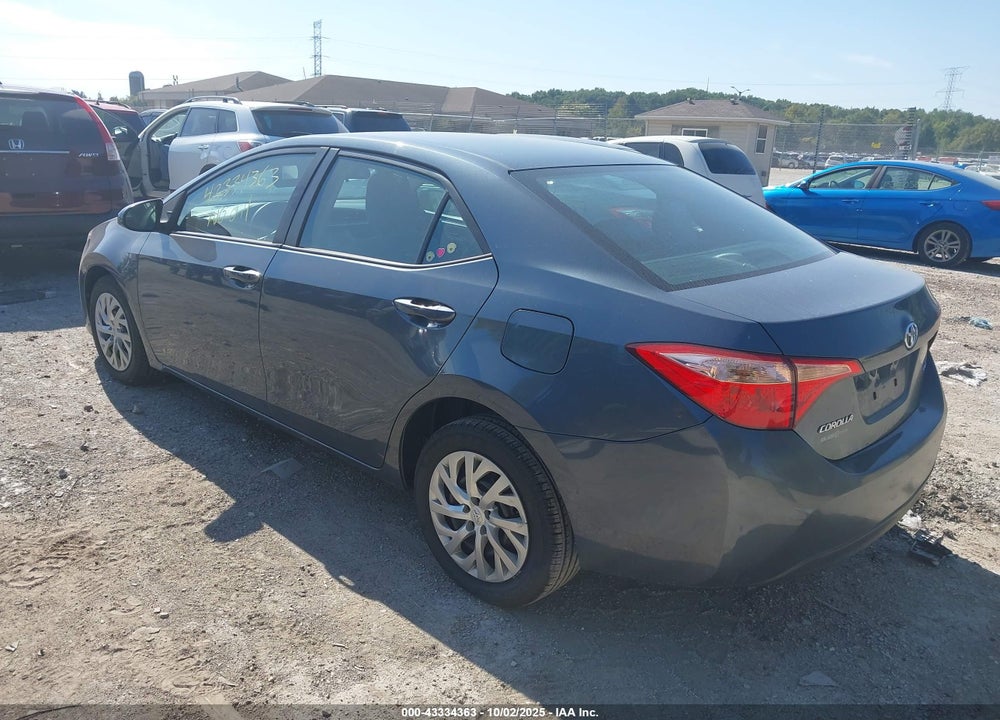 2019 TOYOTA COROLLA LE VIN: 2T1BURHE5KC204156