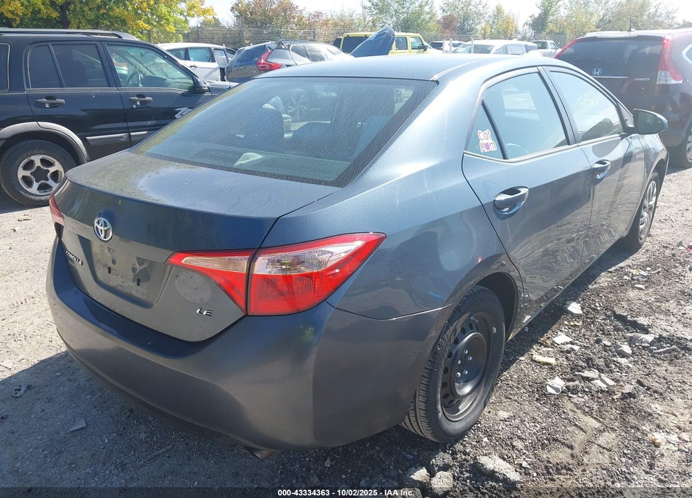 2019 TOYOTA COROLLA LE VIN: 2T1BURHE5KC204156