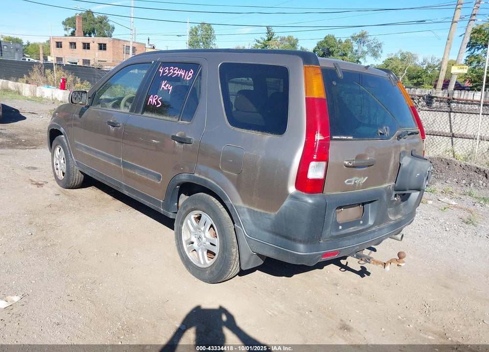 2004 HONDA CR-V EX VIN: SHSRD78834U217914