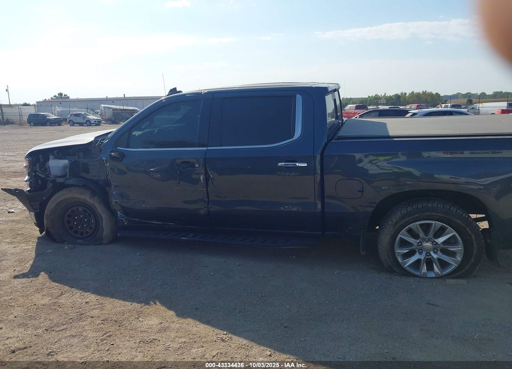 2022 CHEVROLET SILVERADO 1500 LTD 4WD SHORT BED LTZ VIN: 1GCUYGEL8NZ201900