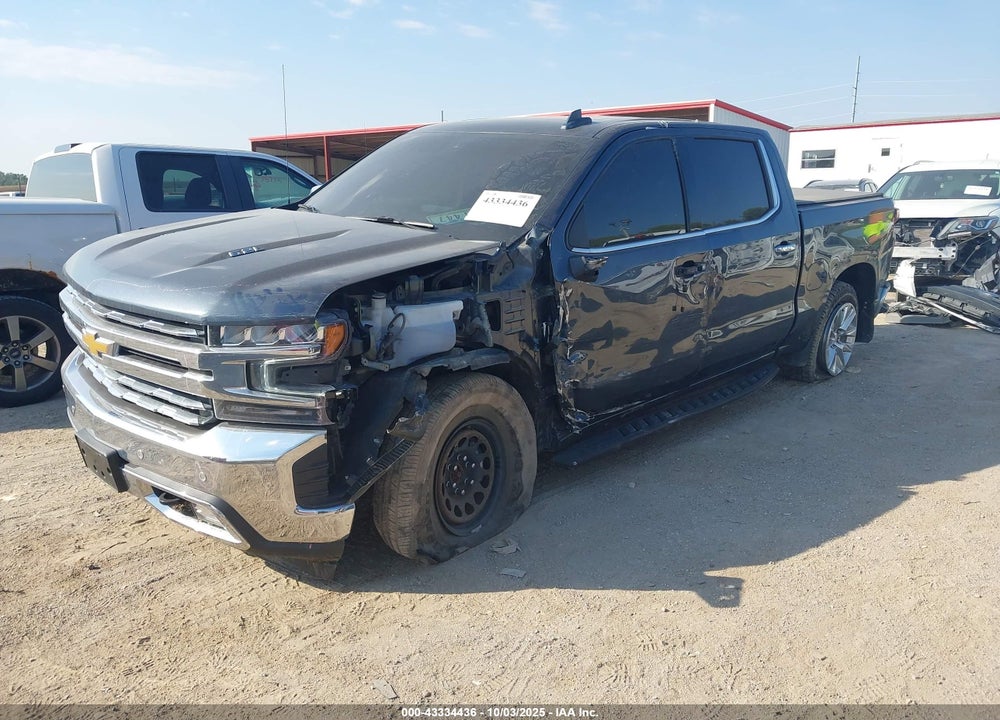 2022 CHEVROLET SILVERADO 1500 LTD 4WD SHORT BED LTZ VIN: 1GCUYGEL8NZ201900