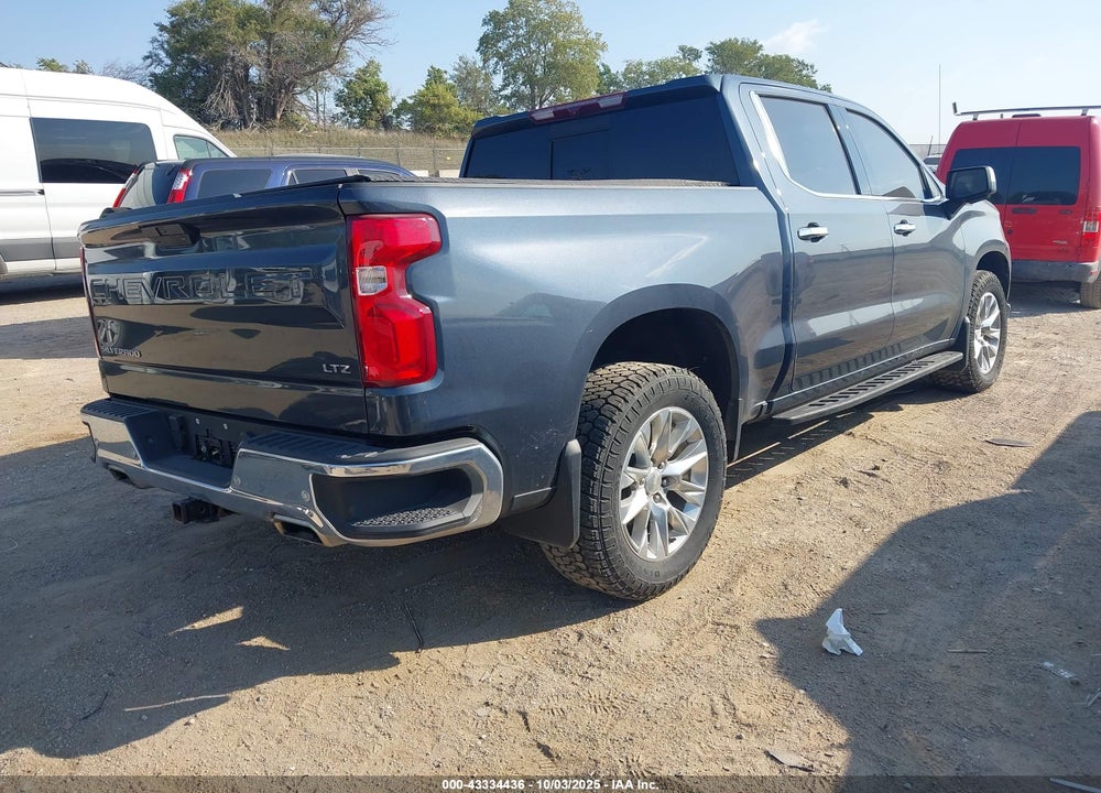 2022 CHEVROLET SILVERADO 1500 LTD 4WD SHORT BED LTZ VIN: 1GCUYGEL8NZ201900