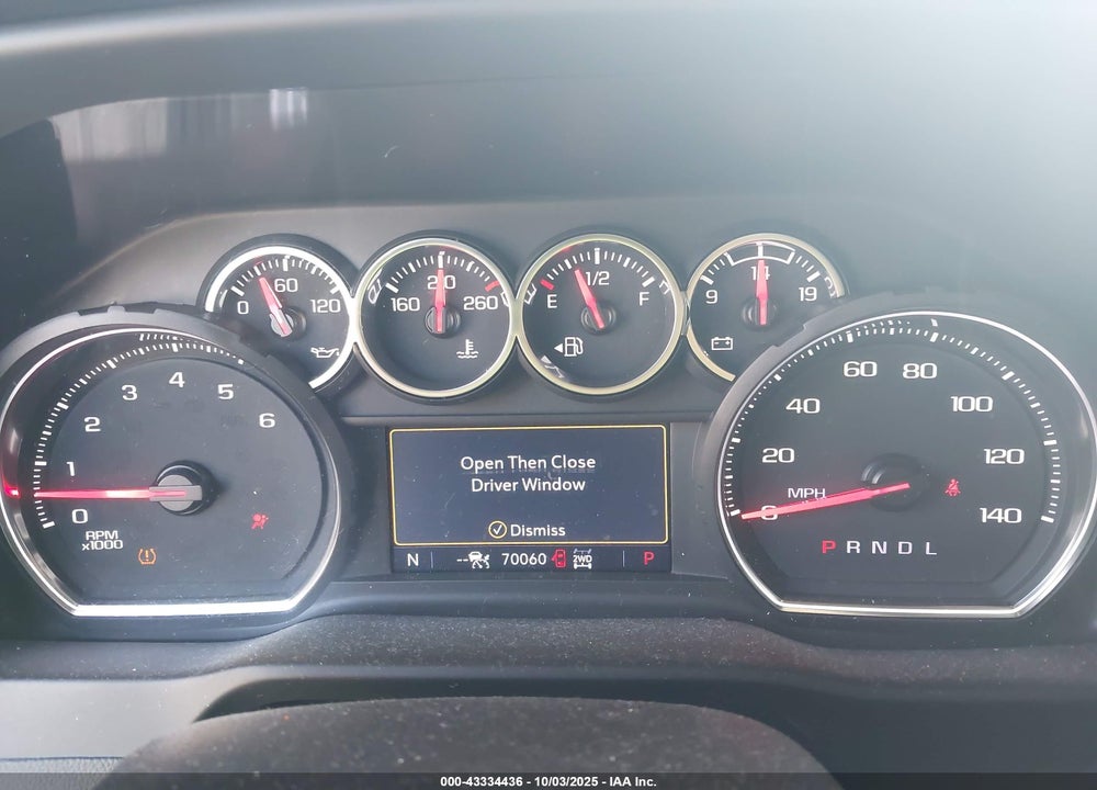 2022 CHEVROLET SILVERADO 1500 LTD 4WD SHORT BED LTZ VIN: 1GCUYGEL8NZ201900