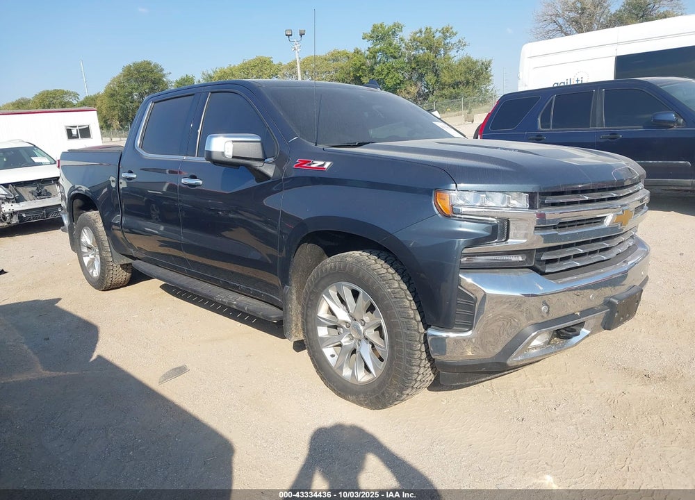 2022 CHEVROLET SILVERADO 1500 LTD 4WD SHORT BED LTZ VIN: 1GCUYGEL8NZ201900