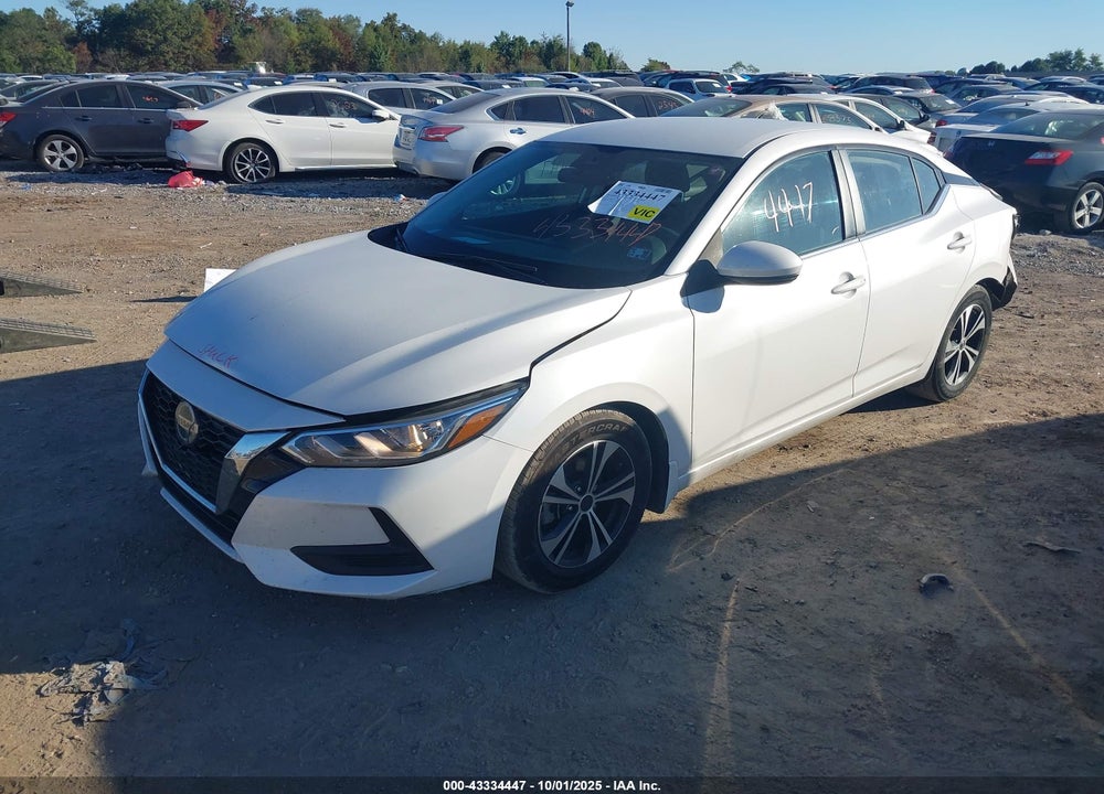 2020 NISSAN SENTRA SV XTRONIC CVT VIN: 3N1AB8CV3LY293829