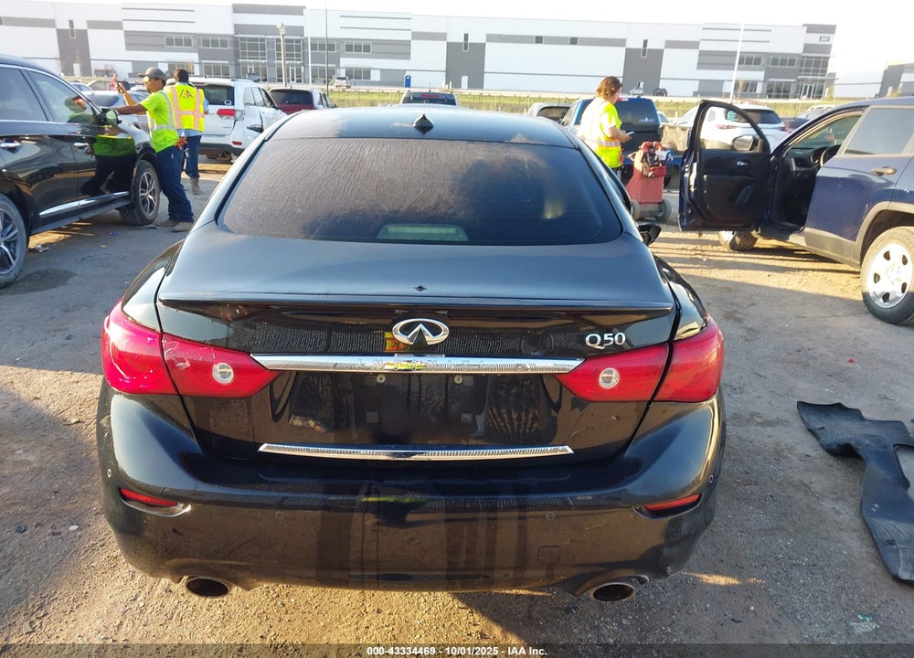2014 INFINITI Q50 PREMIUM VIN: JN1BV7APXEM685478