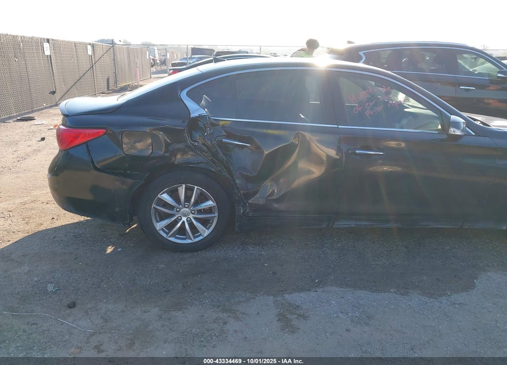 2014 INFINITI Q50 PREMIUM VIN: JN1BV7APXEM685478