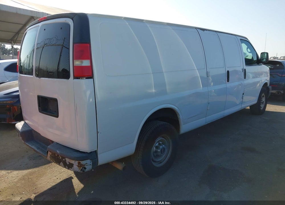 2011 GMC SAVANA 2500 WORK VAN VIN: 1GTW7GCA0B1905709