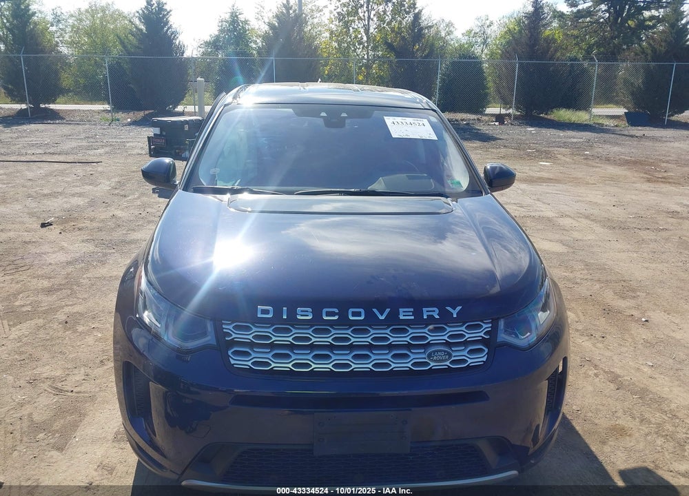 2020 LAND ROVER DISCOVERY SPORT S VIN: SALCJ2FX5LH853454