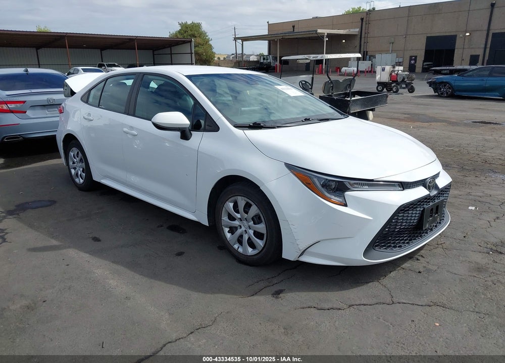 2021 TOYOTA COROLLA LE VIN: 5YFEPMAE1MP259238