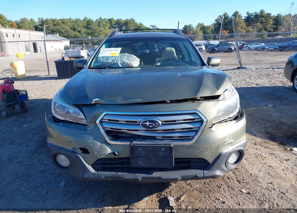 2016 SUBARU OUTBACK VIN: 4S4BSACC2G3328961