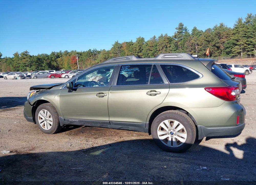 2016 SUBARU OUTBACK VIN: 4S4BSACC2G3328961