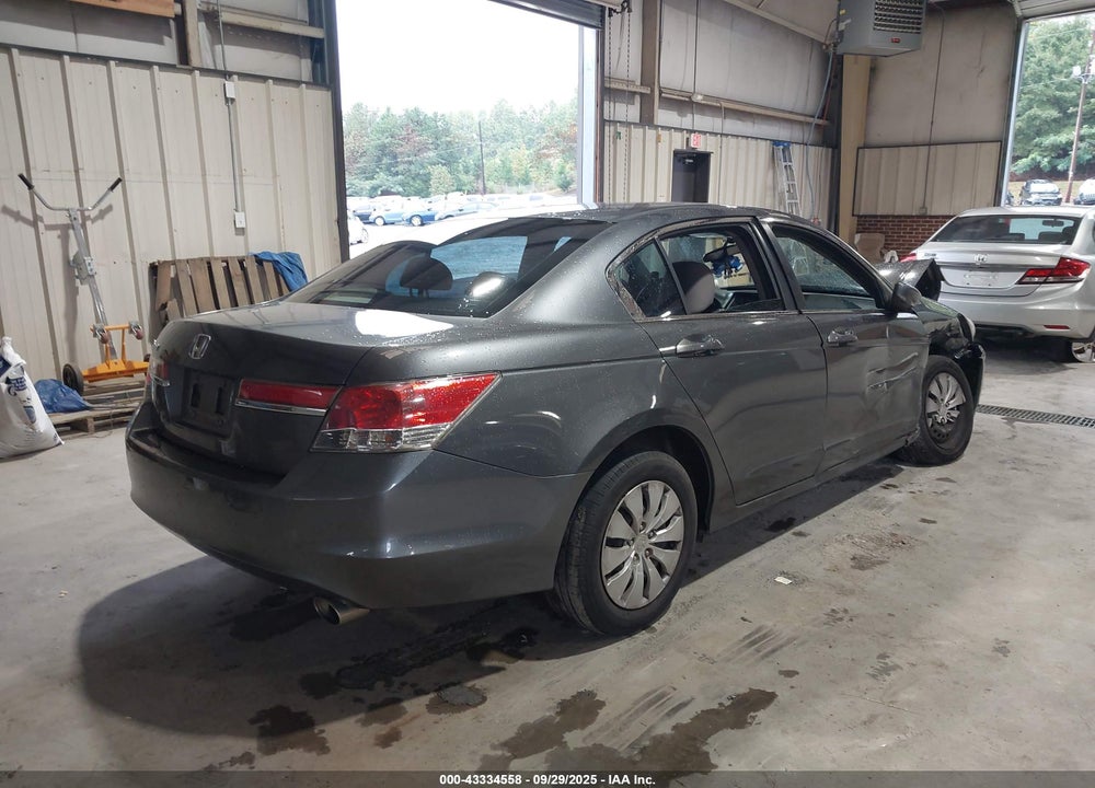 2012 HONDA ACCORD 2.4 LX VIN: 1HGCP2F30CA232555
