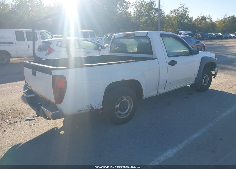 2007 CHEVROLET COLORADO VIN: 1GCCS149578117641
