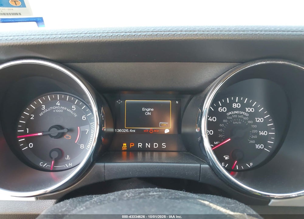 2016 FORD MUSTANG VIN: 1FA6P8TH7G5281531