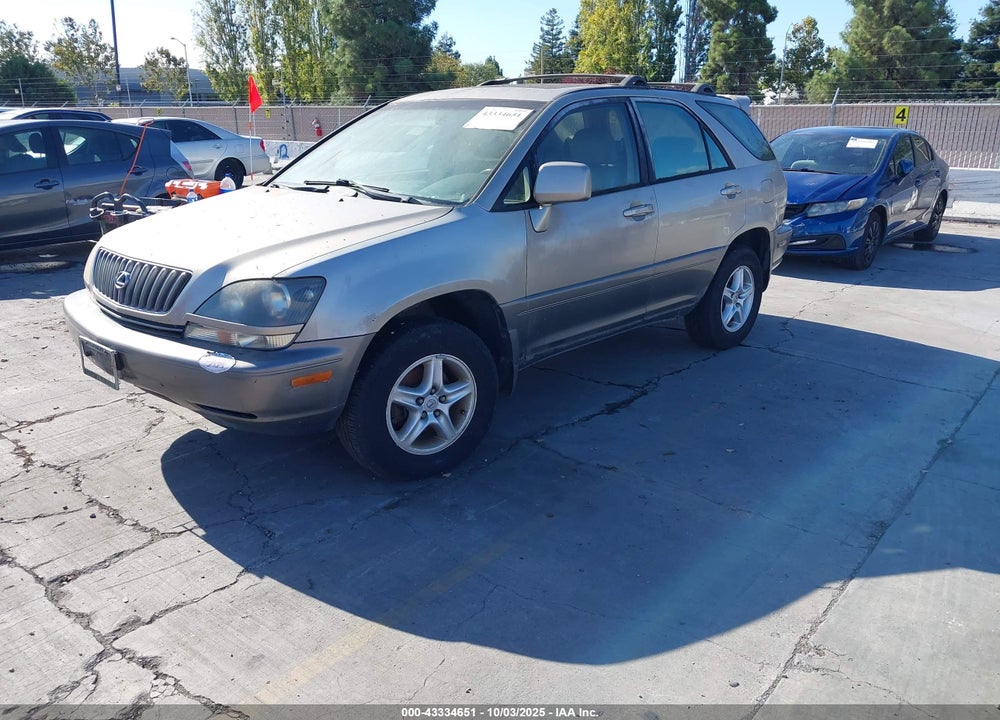 2000 LEXUS RX 300 VIN: JT6GF10U9Y0057838