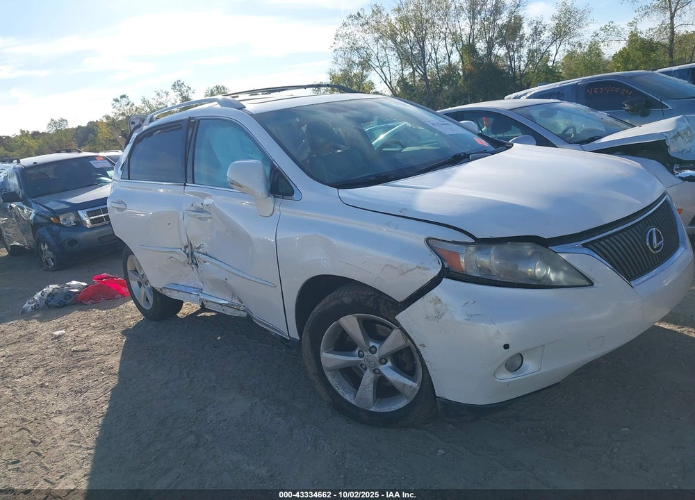 2011 LEXUS RX 350 VIN: 2T2BK1BA5BC084819