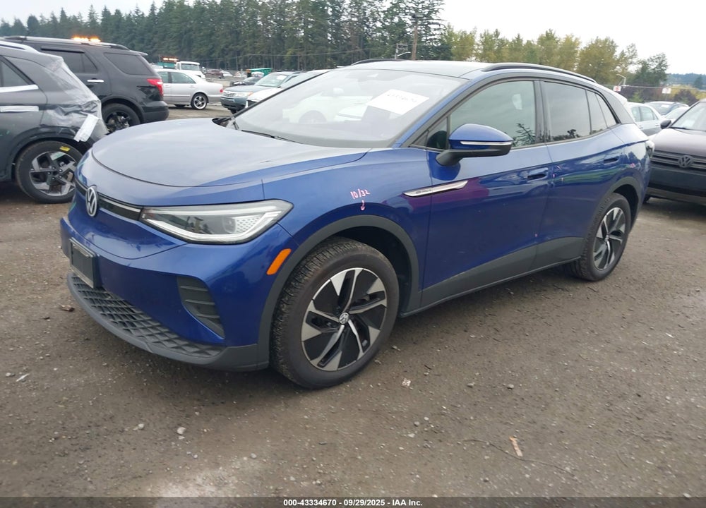 2022 VOLKSWAGEN ID.4 VIN: WVGGNPE20NP070305