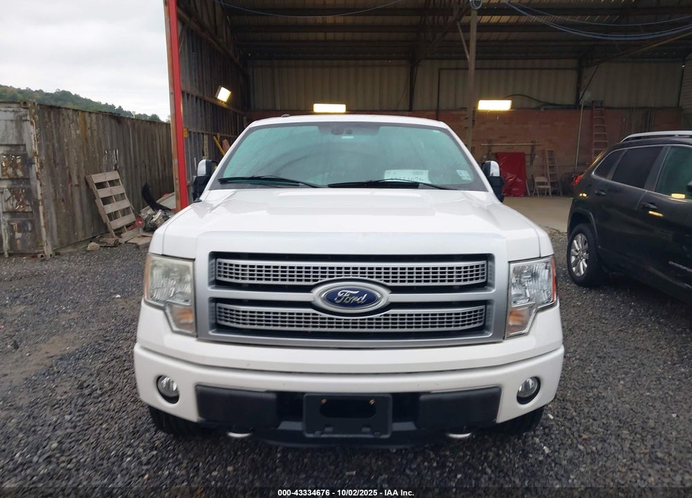 2011 FORD F-150 PLATINUM VIN: 1FTFW1E66BFA55791