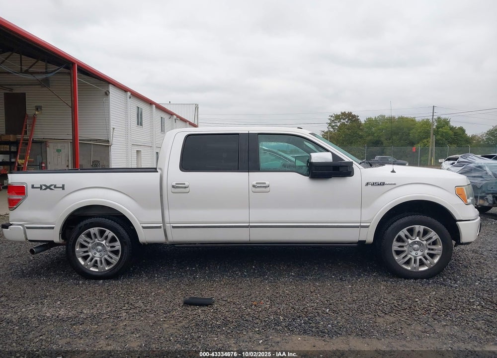 2011 FORD F-150 PLATINUM VIN: 1FTFW1E66BFA55791