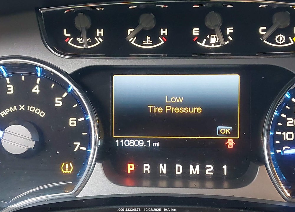 2011 FORD F-150 PLATINUM VIN: 1FTFW1E66BFA55791