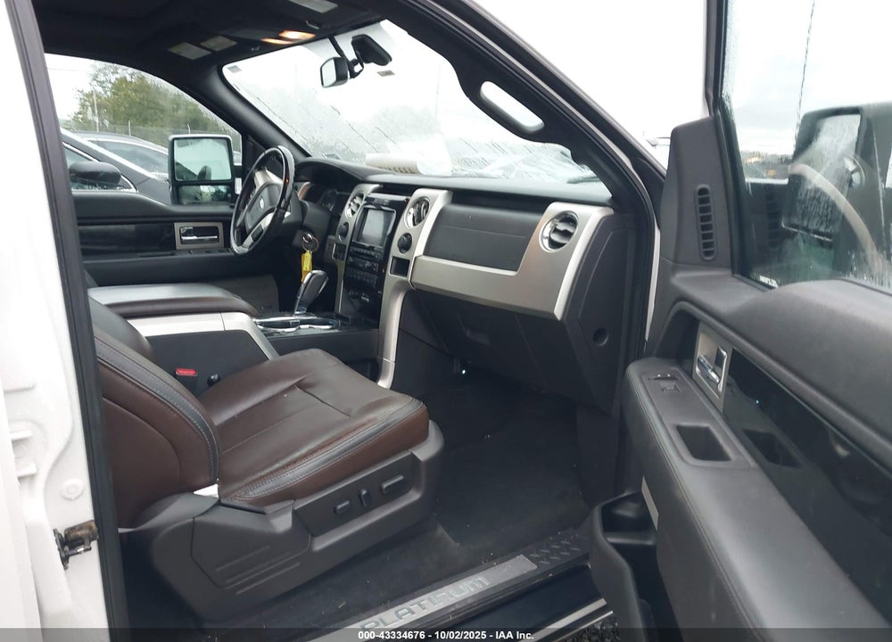 2011 FORD F-150 PLATINUM VIN: 1FTFW1E66BFA55791