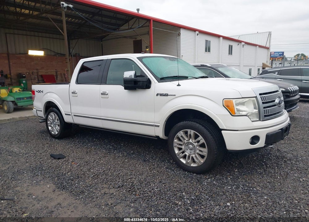 2011 FORD F-150 PLATINUM VIN: 1FTFW1E66BFA55791