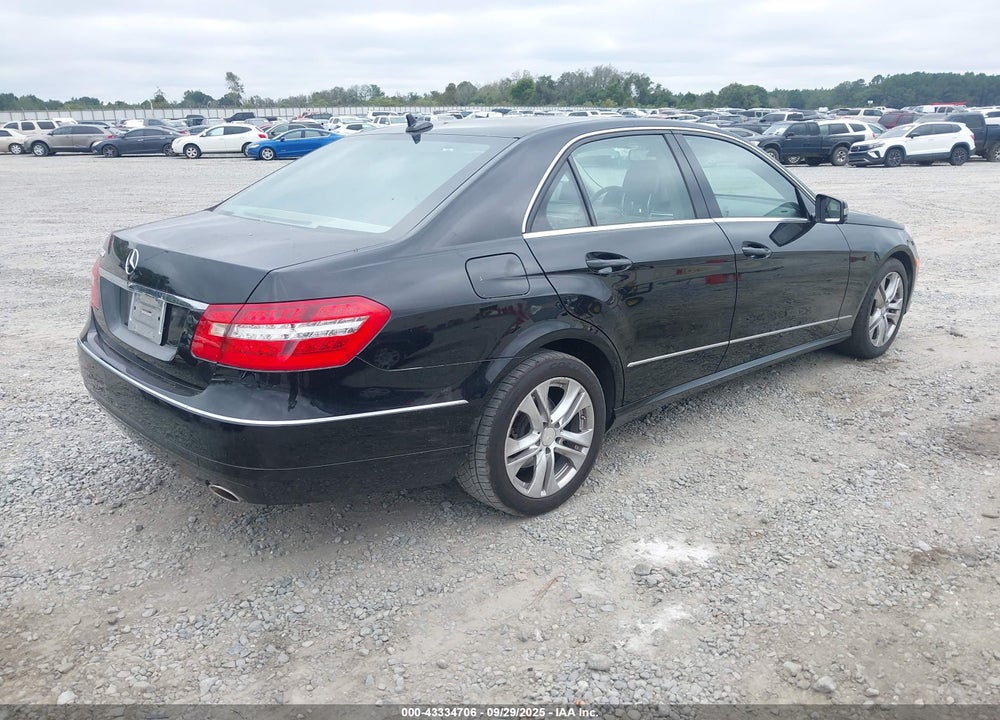 2011 MERCEDES-BENZ E-CLASS VIN: WDDHF5GBXBA395555