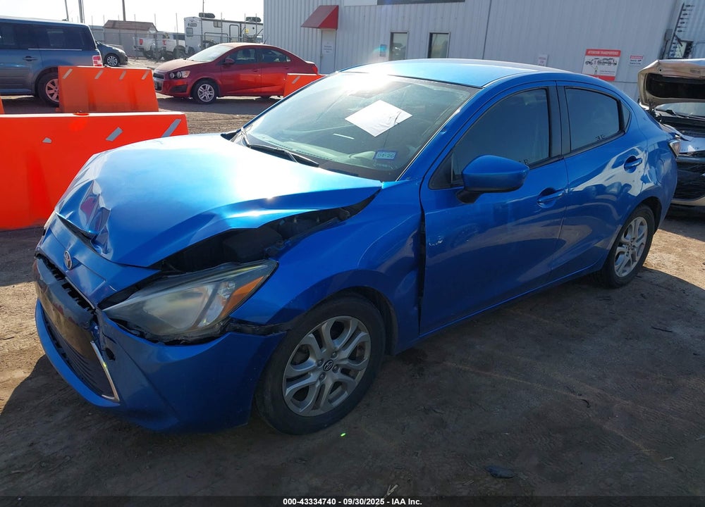 2017 TOYOTA YARIS IA VIN: 3MYDLBYV9HY186645