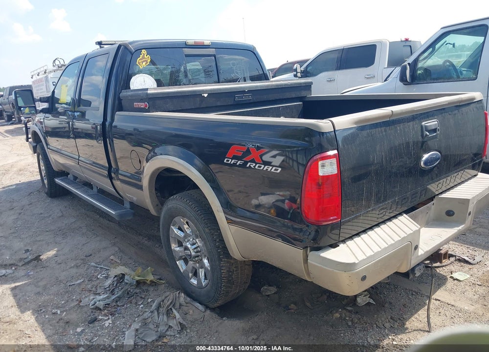 2010 FORD F-250 KING RANCH VIN: 1FTSW2BR8AEB12497