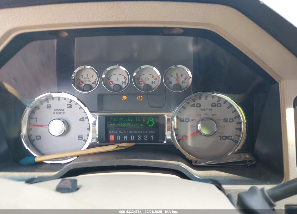 2010 FORD F-250 KING RANCH VIN: 1FTSW2BR8AEB12497