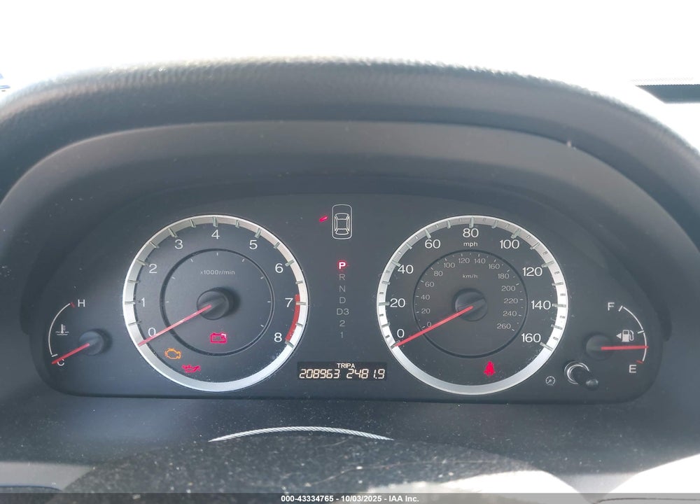 2011 HONDA ACCORD 2.4 LX-P VIN: 1HGCP2F4XBA063409