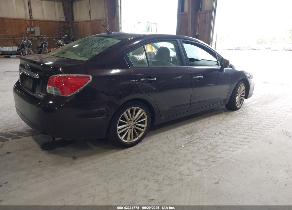 2012 SUBARU IMPREZA VIN: JF1GJAH67CH004472