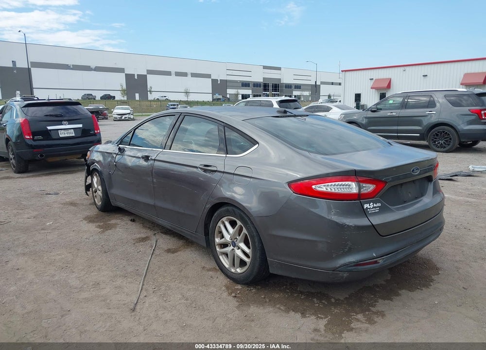 2013 FORD FUSION SE VIN: 3FA6P0H75DR342465