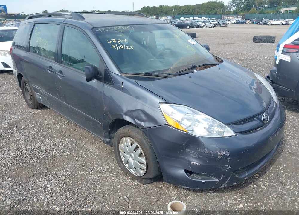 2009 TOYOTA SIENNA CE VIN: 5TDZK23C39S265377